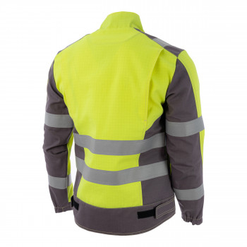 Мультизащитная куртка Brodeks MS28-61, желтый/серый