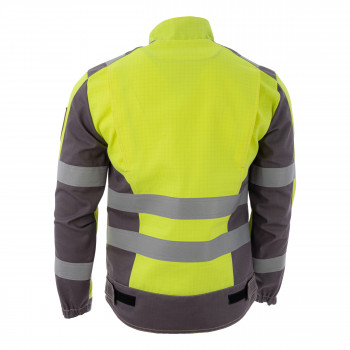 Мультизащитная куртка Brodeks MS28-61, желтый/серый