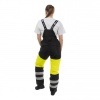 Зимние женские сигнальные брюки Brodeks KW330, желтый/черный