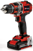 АККУМУЛЯТОРНАЯ ДРЕЛЬ EINHELL PXC TE-CD 18/50 LI BL, 18В, 50НМ, ПАТРОН 13ММ, 2X2,0 АЧ, КЕЙС 4513896