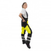 Зимние женские сигнальные брюки Brodeks KW330, желтый/черный