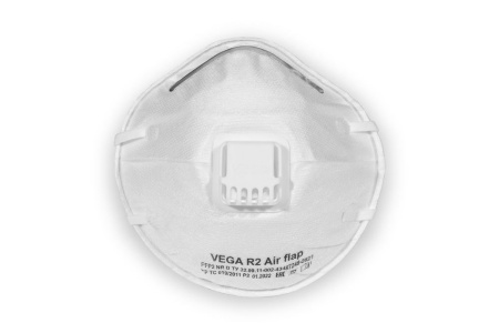 Респиратор VEGA R2 Air flap (FFP2) с клапаном (10 шт)