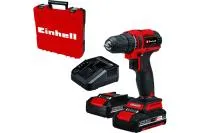 AКУМУЛЯТОРНАЯ ДРЕЛЬ EINHELL PXC TE-CD 18/40 LI BL, 18В, 40НМ, ПАТРОН 10ММ, 2X2,0 AЧ, КЕЙС 4513995